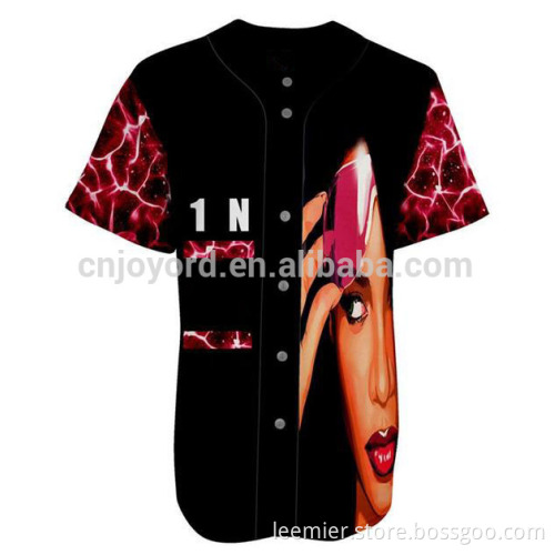 3 4 Sleeve Sublimated Baseball Jersey T Shirts